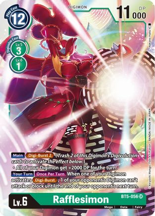 Rafflesimon (BT5-056) - Battle of Omni Foil - Premium Digimon Single from Bandai - Just $0.35! Shop now at Game Crave Tournament Store