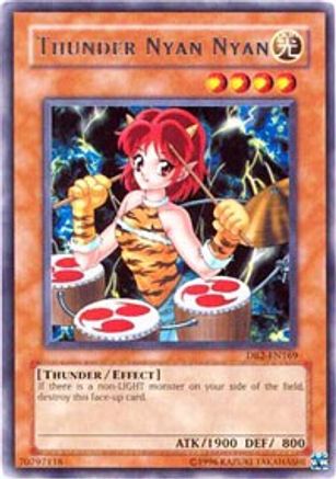 Thunder Nyan Nyan (DB2-EN169) - Dark Beginning 2 Unlimited - Premium Yugioh Single from Konami - Just $1.09! Shop now at Game Crave Tournament Store