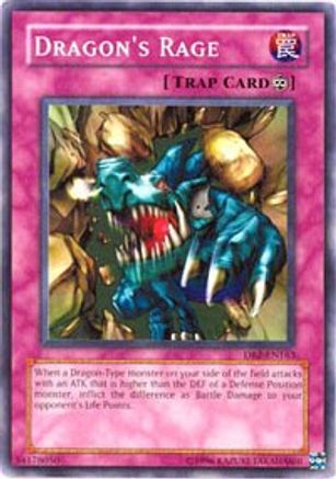 Dragon's Rage (DB2-EN163) - Dark Beginning 2 Unlimited - Premium Yugioh Single from Konami - Just $0.25! Shop now at Game Crave Tournament Store