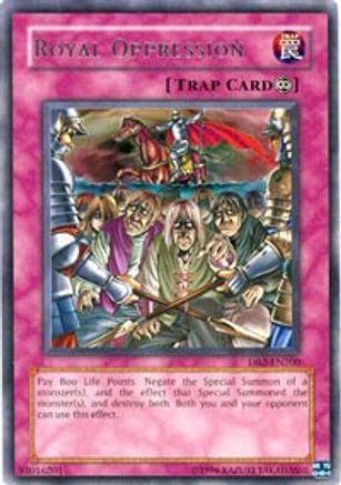 Royal Oppression (DB2-EN200) - Dark Beginning 2 Unlimited - Premium Yugioh Single from Konami - Just $11.18! Shop now at Game Crave Tournament Store