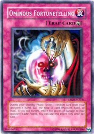 Ominous Fortunetelling (DB2-EN203) - Dark Beginning 2 Unlimited - Premium Yugioh Single from Konami - Just $0.26! Shop now at Game Crave Tournament Store