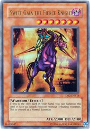 Swift Gaia the Fierce Knight (DB2-EN111) - Dark Beginning 2 Unlimited - Premium Yugioh Single from Konami - Just $5.29! Shop now at Game Crave Tournament Store