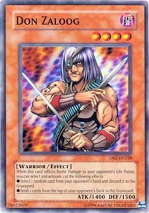 Don Zaloog (DB2-EN228) - Dark Beginning 2 Unlimited - Premium Yugioh Single from Konami - Just $4.66! Shop now at Game Crave Tournament Store