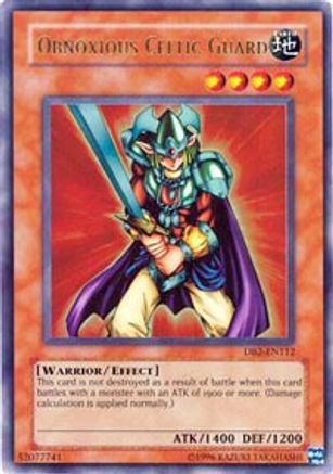 Obnoxious Celtic Guard (DB2-EN112) - Dark Beginning 2 Unlimited - Premium Yugioh Single from Konami - Just $8.61! Shop now at Game Crave Tournament Store
