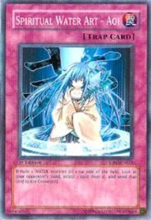 Spiritual Water Art - Aoi (CRV-EN051) - Cybernetic Revolution 1st Edition - Premium Yugioh Single from Konami - Just $0.40! Shop now at Game Crave Tournament Store