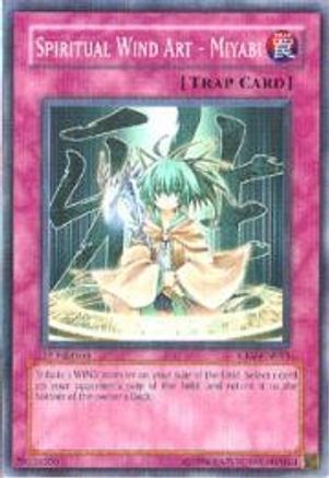 Spiritual Wind Art - Miyabi (CRV-EN053) - Cybernetic Revolution Unlimited - Premium Yugioh Single from Konami - Just $0.25! Shop now at Game Crave Tournament Store