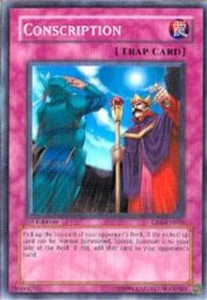 Conscription (CRV-EN058) - Cybernetic Revolution Unlimited - Premium Yugioh Single from Konami - Just $0.25! Shop now at Game Crave Tournament Store
