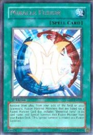 Miracle Fusion (CRV-EN039) - Cybernetic Revolution Unlimited - Premium Yugioh Single from Konami - Just $1.46! Shop now at Game Crave Tournament Store