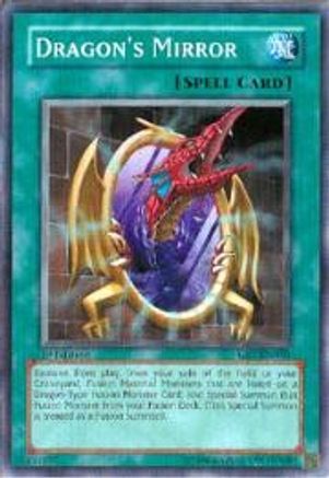 Dragon's Mirror (CRV-EN040) - Cybernetic Revolution 1st Edition - Premium Yugioh Single from Konami - Just $0.27! Shop now at Game Crave Tournament Store