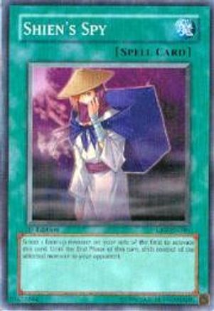 Shien's Spy (CRV-EN044) - Cybernetic Revolution 1st Edition - Premium Yugioh Single from Konami - Just $0.25! Shop now at Game Crave Tournament Store