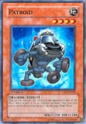 Patroid (CRV-EN006) - Cybernetic Revolution Unlimited - Premium Yugioh Single from Konami - Just $0.25! Shop now at Game Crave Tournament Store