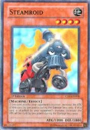 Steamroid (CRV-EN008) - Cybernetic Revolution Unlimited - Premium Yugioh Single from Konami - Just $0.25! Shop now at Game Crave Tournament Store