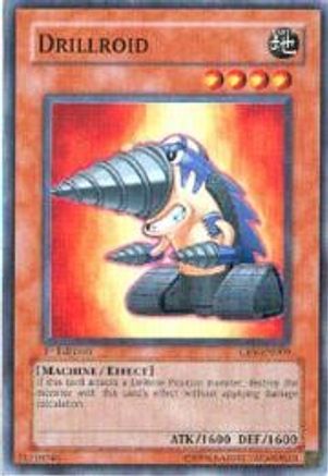 Drillroid (CRV-EN009) - Cybernetic Revolution Unlimited - Premium Yugioh Single from Konami - Just $0.25! Shop now at Game Crave Tournament Store