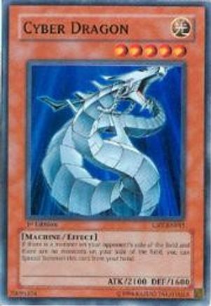 Cyber Dragon (CRV-EN015) - Cybernetic Revolution Unlimited - Premium Yugioh Single from Konami - Just $4.30! Shop now at Game Crave Tournament Store
