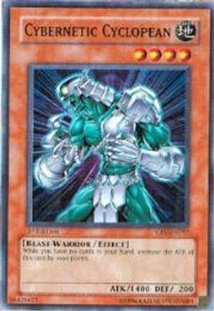 Cybernetic Cyclopean (CRV-EN017) - Cybernetic Revolution Unlimited - Premium Yugioh Single from Konami - Just $0.25! Shop now at Game Crave Tournament Store