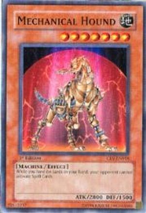 Mechanical Hound (CRV-EN018) - Cybernetic Revolution Unlimited - Premium Yugioh Single from Konami - Just $0.25! Shop now at Game Crave Tournament Store
