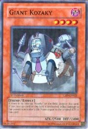 Giant Kozaky (CRV-EN022) - Cybernetic Revolution 1st Edition - Premium Yugioh Single from Konami - Just $0.25! Shop now at Game Crave Tournament Store