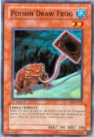 Poison Draw Frog (CRV-EN028) - Cybernetic Revolution Unlimited - Premium Yugioh Single from Konami - Just $0.34! Shop now at Game Crave Tournament Store