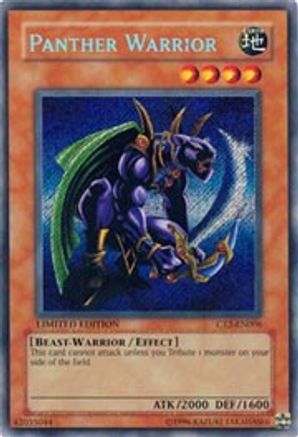 Panther Warrior (CT2-EN006) - 2005 Collectors Tin Limited - Premium Yugioh Single from Konami - Just $10.70! Shop now at Game Crave Tournament Store