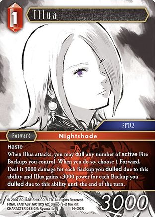 Illua (OPUS XIV: CRYSTAL ABYSS) Foil - Premium Final Fantasy Single from Opus XIV: Crystal Abyss - Just $0.36! Shop now at Game Crave Tournament Store