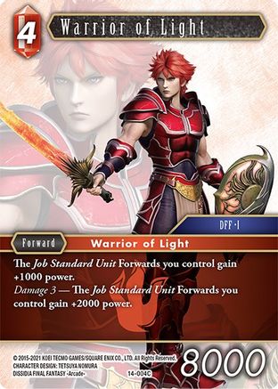 Warrior of Light (OPUS XIV: CRYSTAL ABYSS) Foil - Premium Final Fantasy Single from Opus XIV: Crystal Abyss - Just $0.36! Shop now at Game Crave Tournament Store