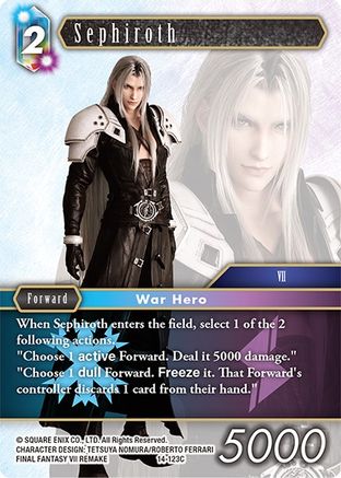 Sephiroth (OPUS XIV: CRYSTAL ABYSS) Foil - Premium Final Fantasy Single from Opus XIV: Crystal Abyss - Just $0.36! Shop now at Game Crave Tournament Store
