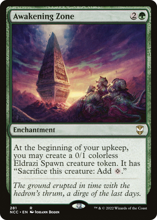 Awakening Zone (NCC-281) - New Capenna Commander - Premium MTG Single from Wizards of the Coast - Just $0.83! Shop now at Game Crave Tournament Store