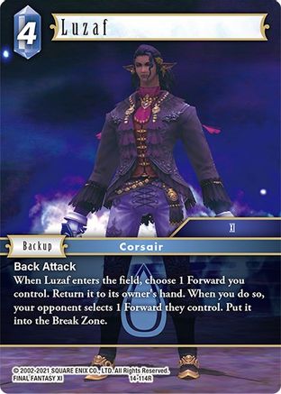 Luzaf (OPUS XIV: CRYSTAL ABYSS) Foil - Premium Final Fantasy Single from Opus XIV: Crystal Abyss - Just $0.40! Shop now at Game Crave Tournament Store