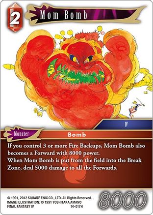 Mom Bomb (OPUS XIV: CRYSTAL ABYSS) Foil - Premium Final Fantasy Single from Opus XIV: Crystal Abyss - Just $0.29! Shop now at Game Crave Tournament Store