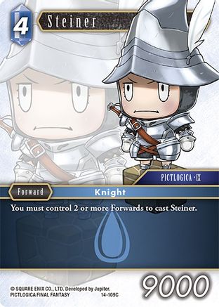 Steiner (OPUS XIV: CRYSTAL ABYSS) - Premium Final Fantasy Single from Opus XIV: Crystal Abyss - Just $0.25! Shop now at Game Crave Tournament Store