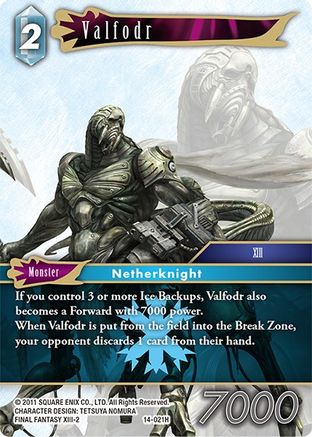Valfodr (OPUS XIV: CRYSTAL ABYSS) Foil - Premium Final Fantasy Single from Opus XIV: Crystal Abyss - Just $0.25! Shop now at Game Crave Tournament Store