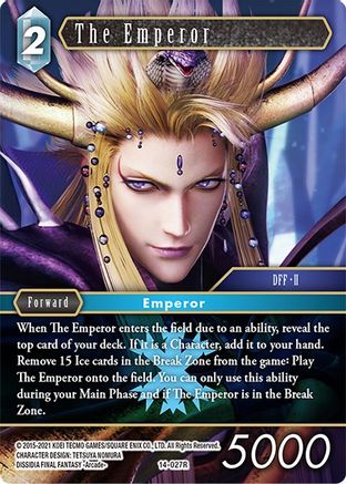 The Emperor (OPUS XIV: CRYSTAL ABYSS) - Premium Final Fantasy Single from Opus XIV: Crystal Abyss - Just $0.25! Shop now at Game Crave Tournament Store
