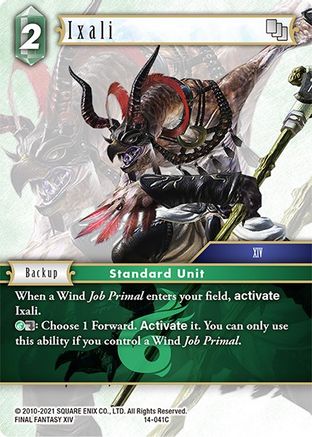 Ixali (OPUS XIV: CRYSTAL ABYSS) Foil - Premium Final Fantasy Single from Opus XIV: Crystal Abyss - Just $0.25! Shop now at Game Crave Tournament Store