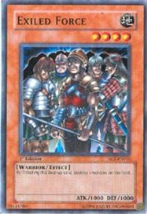 Exiled Force (SD5-EN010) - Structure Deck: Warrior's Triumph 1st Edition - Premium Yugioh Single from Konami - Just $0.29! Shop now at Game Crave Tournament Store