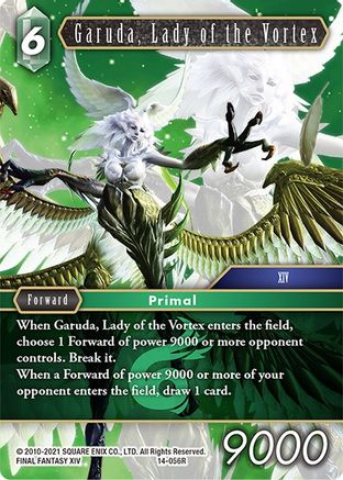 Garuda, Lady of the Vortex (OPUS XIV: CRYSTAL ABYSS) Foil - Premium Final Fantasy Single from Opus XIV: Crystal Abyss - Just $0.49! Shop now at Game Crave Tournament Store