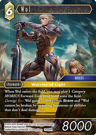 Wol (OPUS XIV: CRYSTAL ABYSS) Foil - Premium Final Fantasy Single from Opus XIV: Crystal Abyss - Just $0.44! Shop now at Game Crave Tournament Store