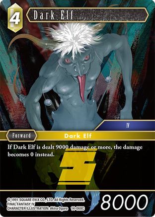 Dark Elf (OPUS XIV: CRYSTAL ABYSS) Foil - Premium Final Fantasy Single from Opus XIV: Crystal Abyss - Just $0.25! Shop now at Game Crave Tournament Store
