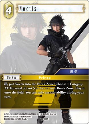 Noctis (OPUS XIV: CRYSTAL ABYSS) Foil - Premium Final Fantasy Single from Opus XIV: Crystal Abyss - Just $0.68! Shop now at Game Crave Tournament Store