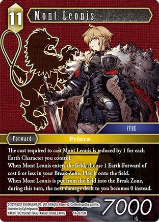 Mont Leonis (OPUS XIV: CRYSTAL ABYSS) - Premium Final Fantasy Single from Opus XIV: Crystal Abyss - Just $0.26! Shop now at Game Crave Tournament Store