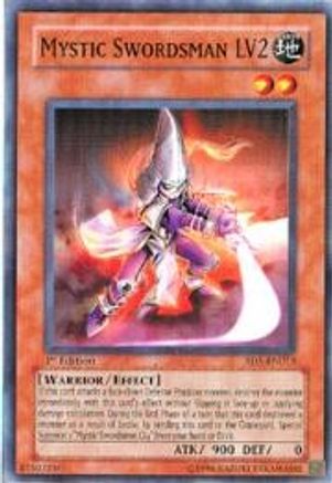 Mystic Swordsman LV2 (SD5-EN013) - Structure Deck: Warrior's Triumph 1st Edition - Premium Yugioh Single from Konami - Just $1.83! Shop now at Game Crave Tournament Store
