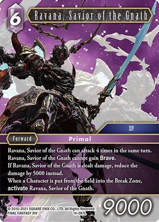 Ravana, Savior of the Gnath (OPUS XIV: CRYSTAL ABYSS) - Premium Final Fantasy Single from Opus XIV: Crystal Abyss - Just $11.68! Shop now at Game Crave Tournament Store