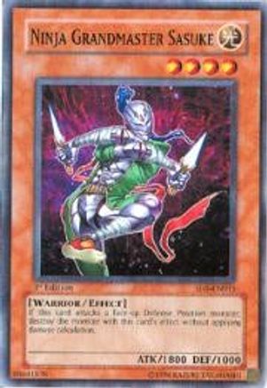 Ninja Grandmaster Sasuke (SD5-EN015) - Structure Deck: Warrior's Triumph 1st Edition - Premium Yugioh Single from Konami - Just $0.86! Shop now at Game Crave Tournament Store