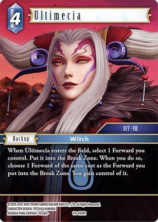 Ultimecia (OPUS XIV: CRYSTAL ABYSS) Foil - Premium Final Fantasy Single from Opus XIV: Crystal Abyss - Just $0.62! Shop now at Game Crave Tournament Store