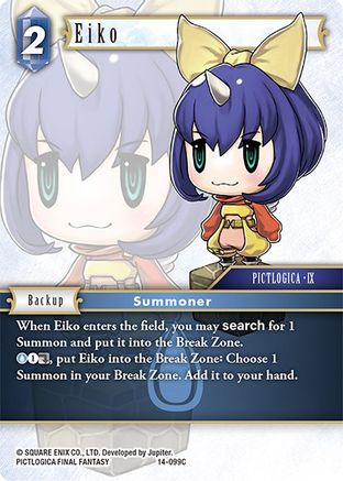 Eiko (OPUS XIV: CRYSTAL ABYSS) Foil - Premium Final Fantasy Single from Opus XIV: Crystal Abyss - Just $0.39! Shop now at Game Crave Tournament Store