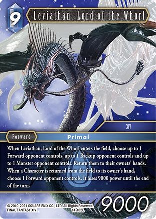 Leviathan, Lord of the Whorl (OPUS XIV: CRYSTAL ABYSS) - Premium Final Fantasy Single from Opus XIV: Crystal Abyss - Just $2.55! Shop now at Game Crave Tournament Store
