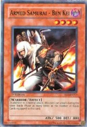 Armed Samurai - Ben Kei (SD5-EN017) - Structure Deck: Warrior's Triumph 1st Edition - Premium Yugioh Single from Konami - Just $0.25! Shop now at Game Crave Tournament Store