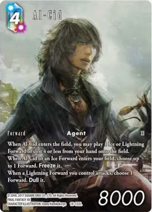 Al-Cid (Full Art) (OPUS XIV: CRYSTAL ABYSS) Foil - Premium Final Fantasy Single from Opus XIV: Crystal Abyss - Just $33.01! Shop now at Game Crave Tournament Store