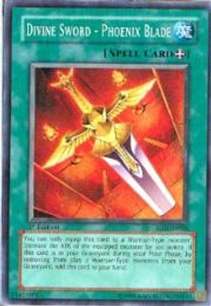 Divine Sword - Phoenix Blade (SD5-EN018) - Structure Deck: Warrior's Triumph 1st Edition - Premium Yugioh Single from Konami - Just $0.78! Shop now at Game Crave Tournament Store