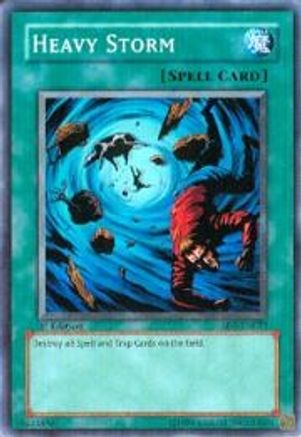 Heavy Storm (SD5-EN023) - Structure Deck: Warrior's Triumph 1st Edition - Premium Yugioh Single from Konami - Just $0.52! Shop now at Game Crave Tournament Store