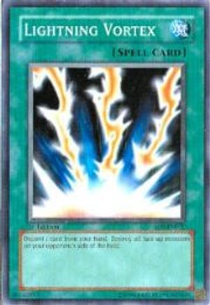 Lightning Vortex (SD5-EN030) - Structure Deck: Warrior's Triumph 1st Edition - Premium Yugioh Single from Konami - Just $0.64! Shop now at Game Crave Tournament Store
